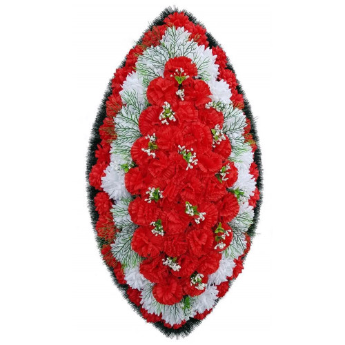 Венок "Заказ" №18 110см (ф)